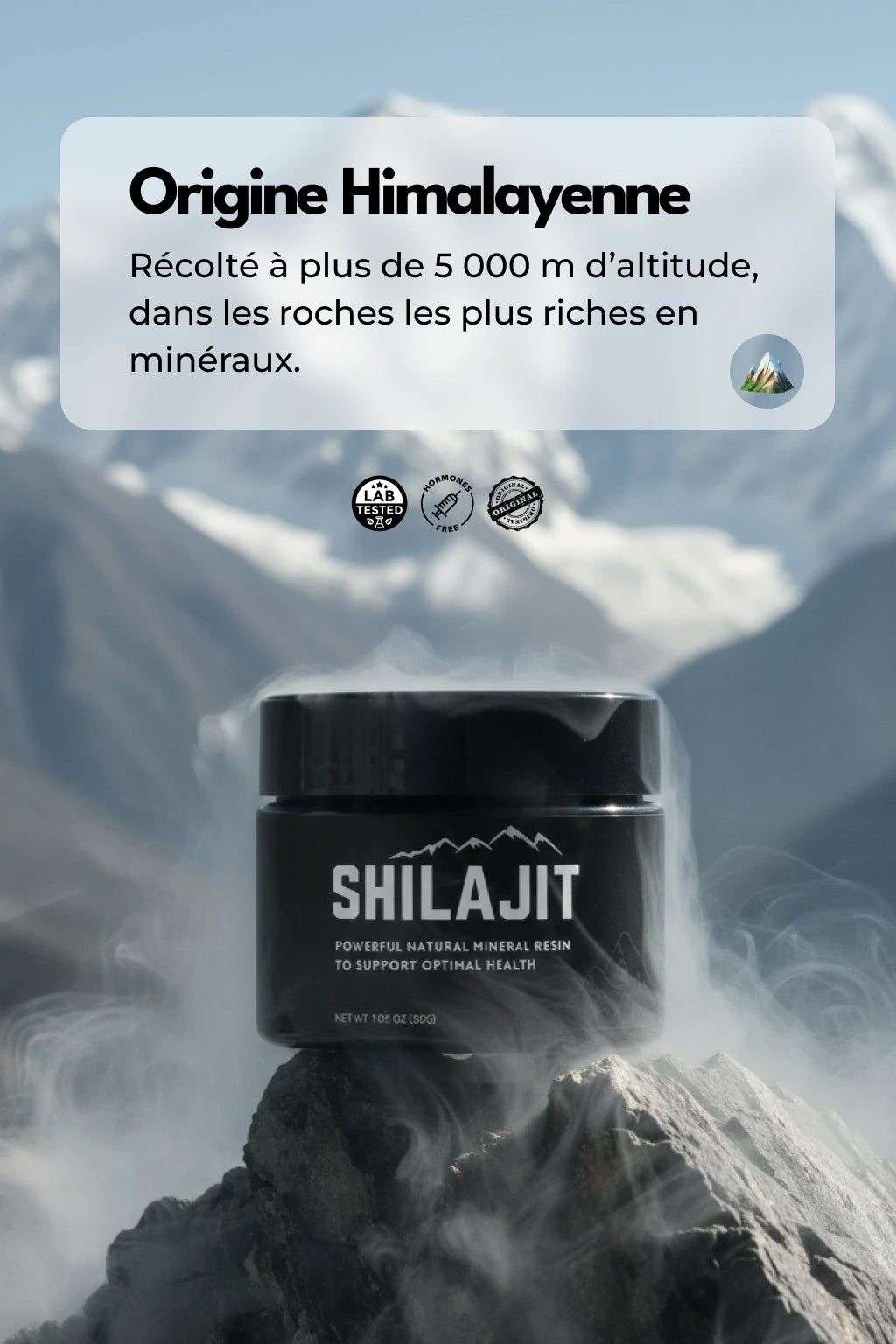 Shilajit - Résine